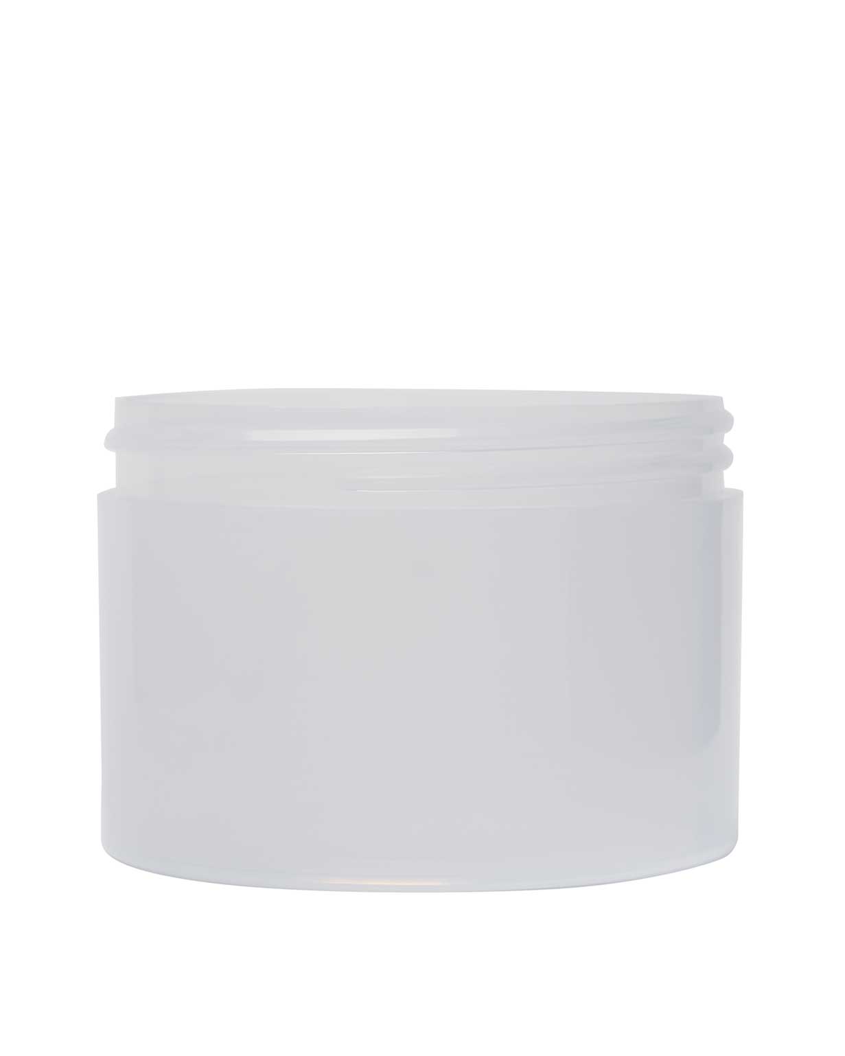 8 oz pp natural thick wall jar 89-400