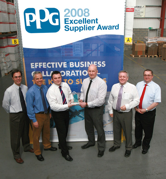 PPG 2008 Excellent Supplier