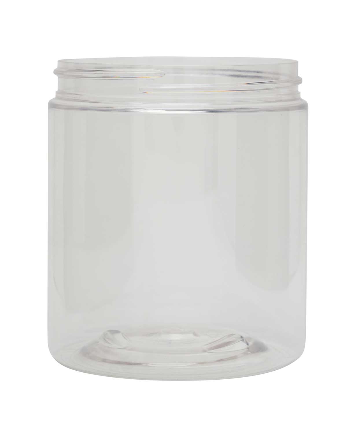 19 oz pet clear wide mouth jar 89-400