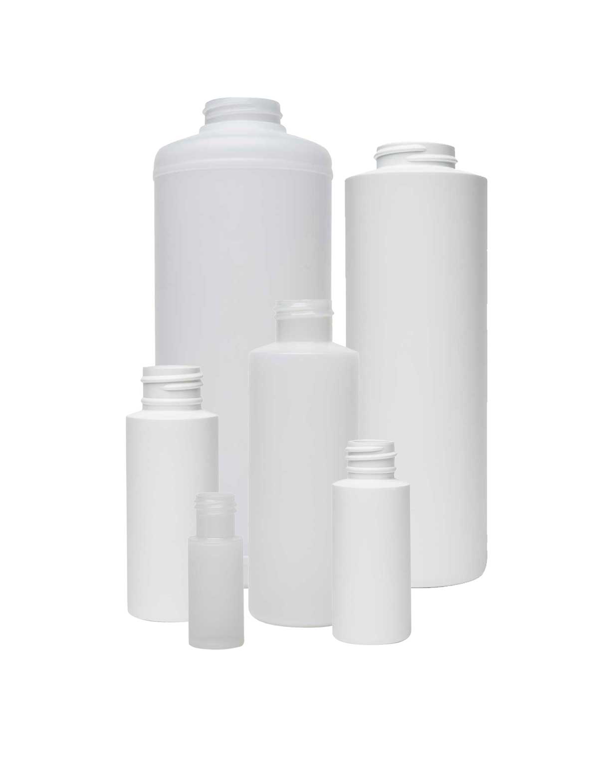 Plastic Cylinder Round Bottles product