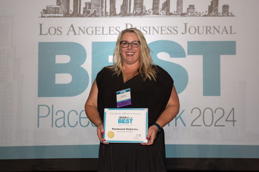 Paramount Global accepts Best Places to Work 2024 award