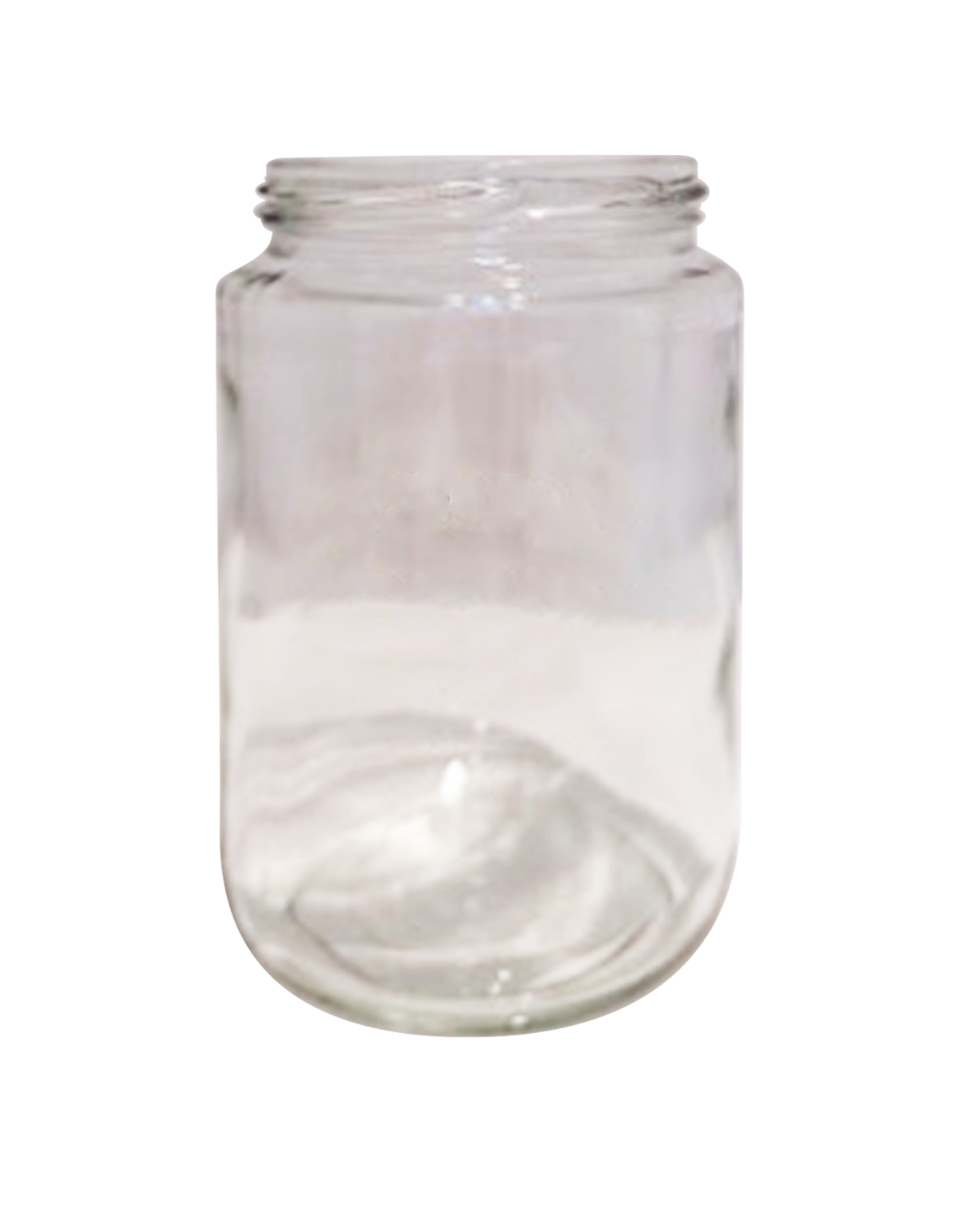 14oz 63 Lug Flint Clear Glass Mayo Economy Jar