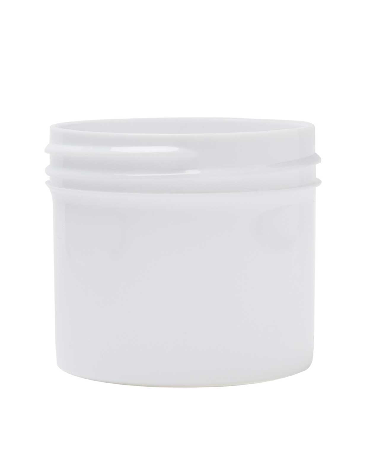 2 oz pp white regular wall jar 53-400