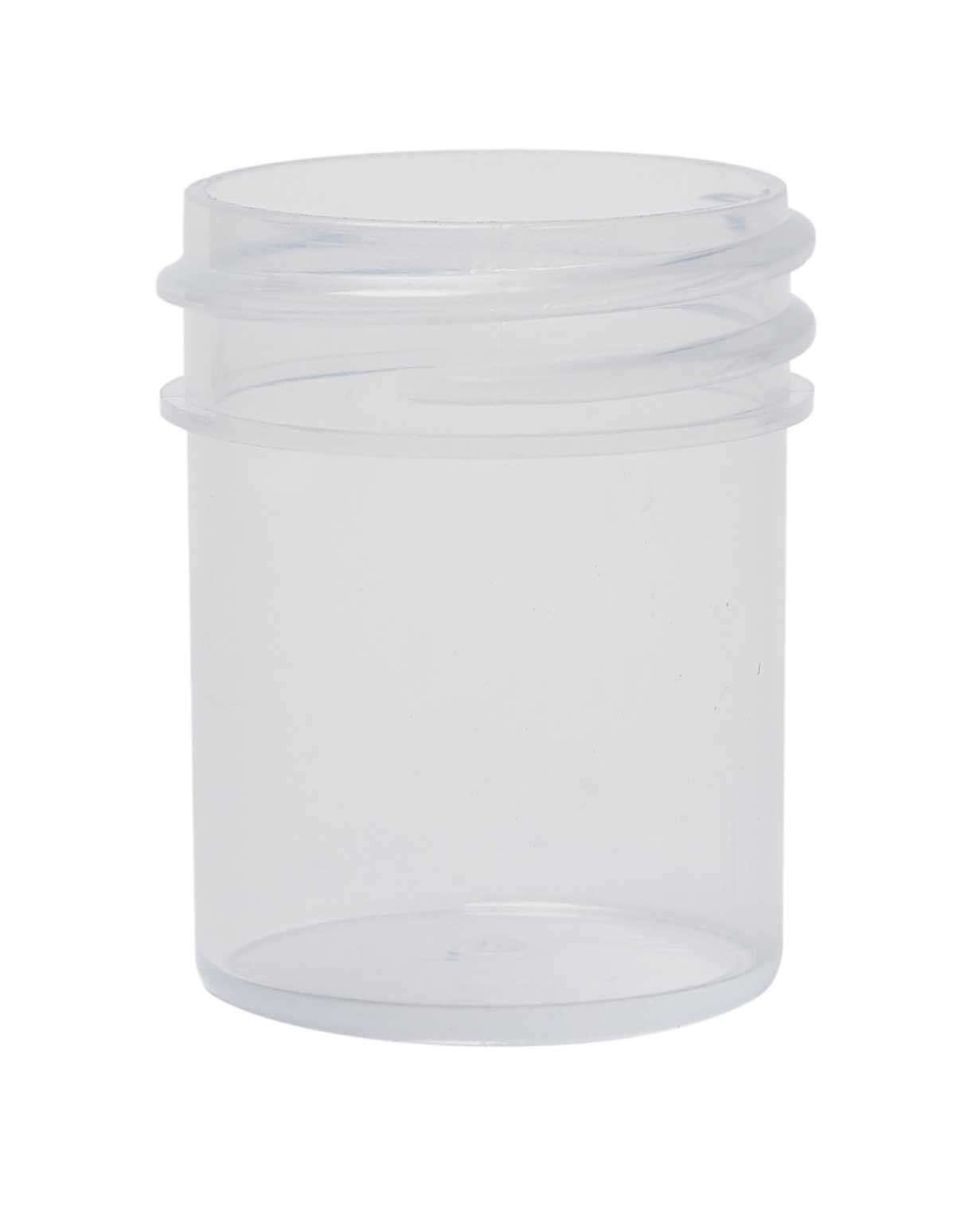 0.5 oz pp natural regular wall jar 33-400