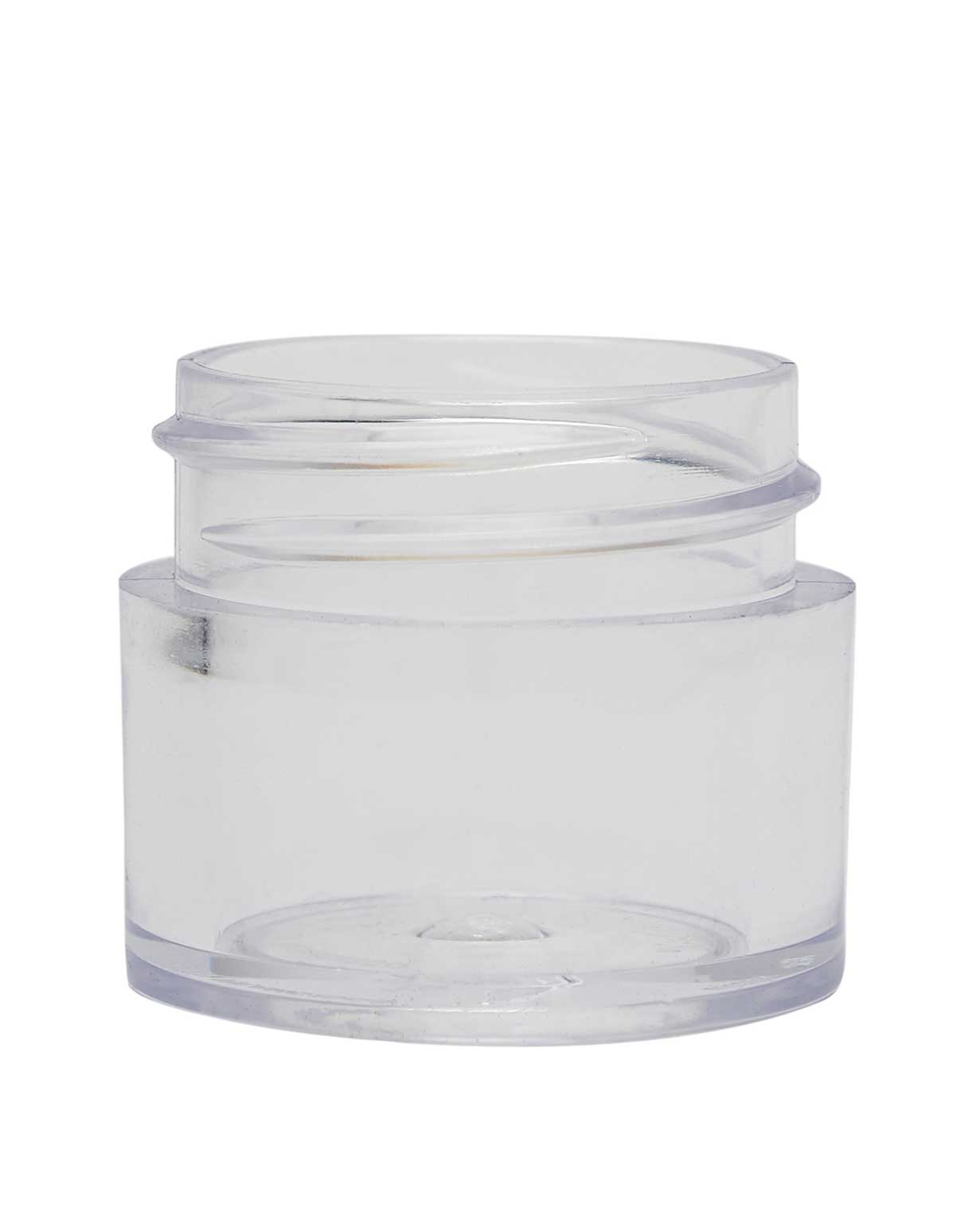 0.25 oz ps clear thick wall jar 33-400