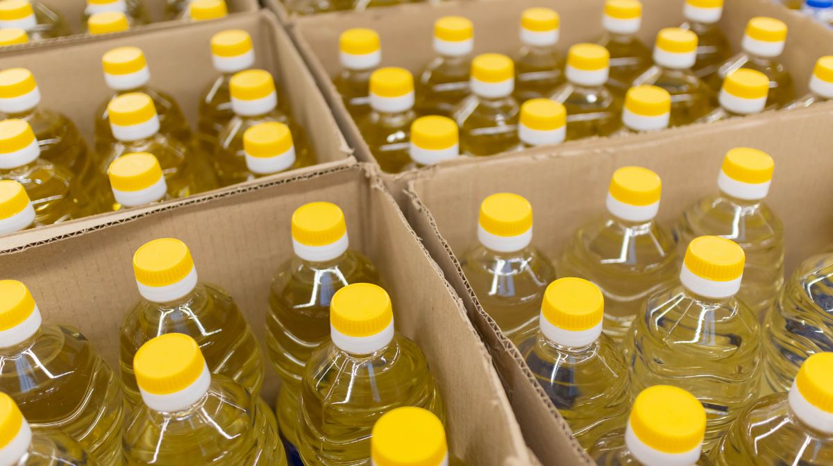 bottles packaged in cardboard boxes for shipping