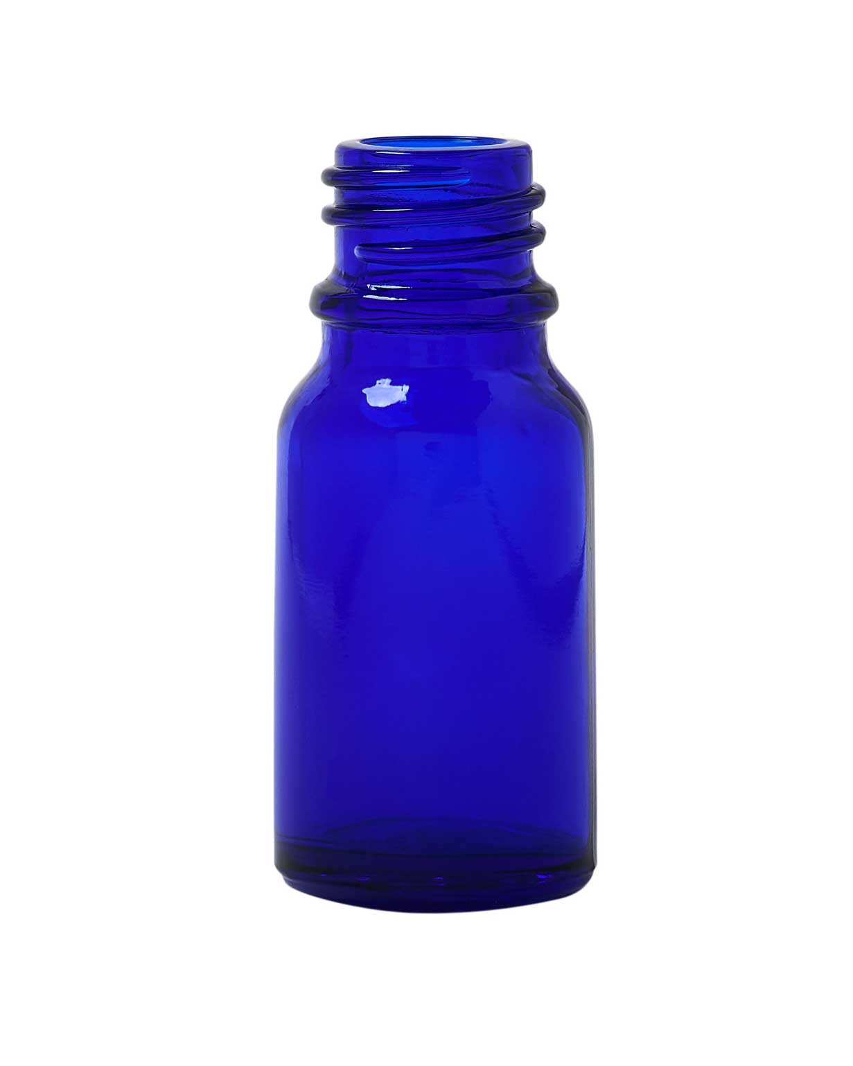 10 ml glass cobalt dropper 18-400