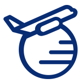 Air Blue Line Icon