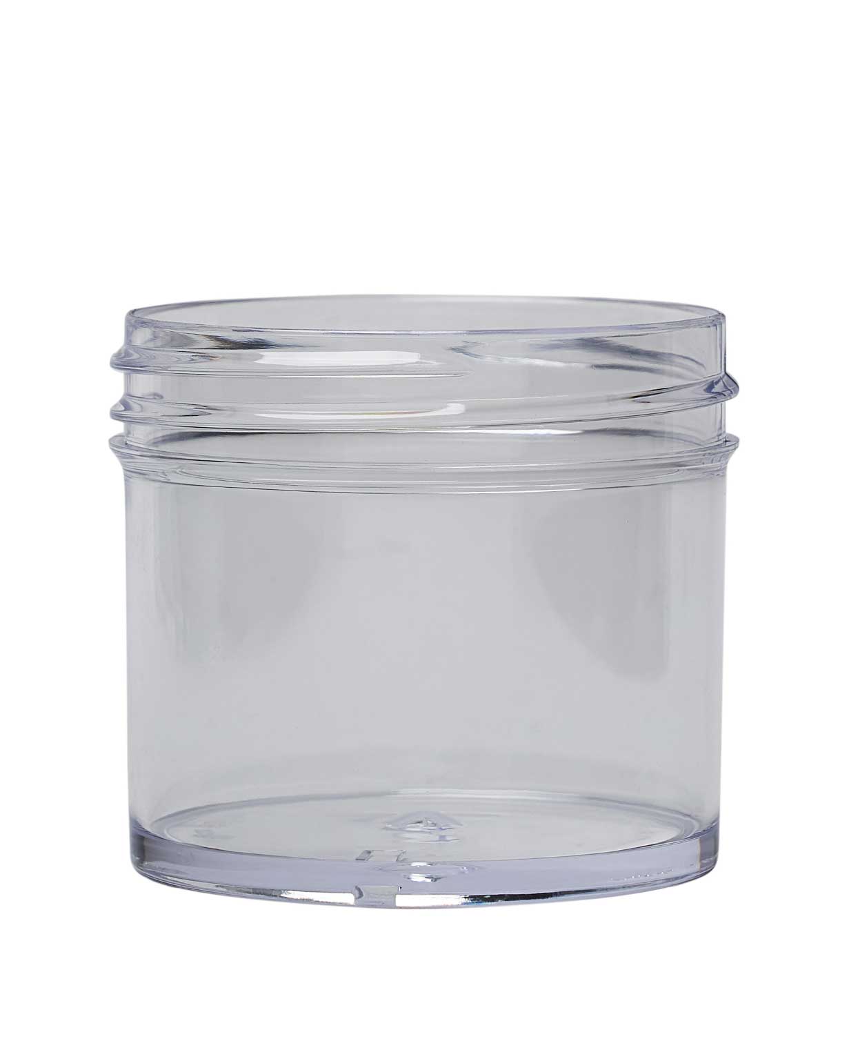 2 oz ps clear regular wall jar 53-400