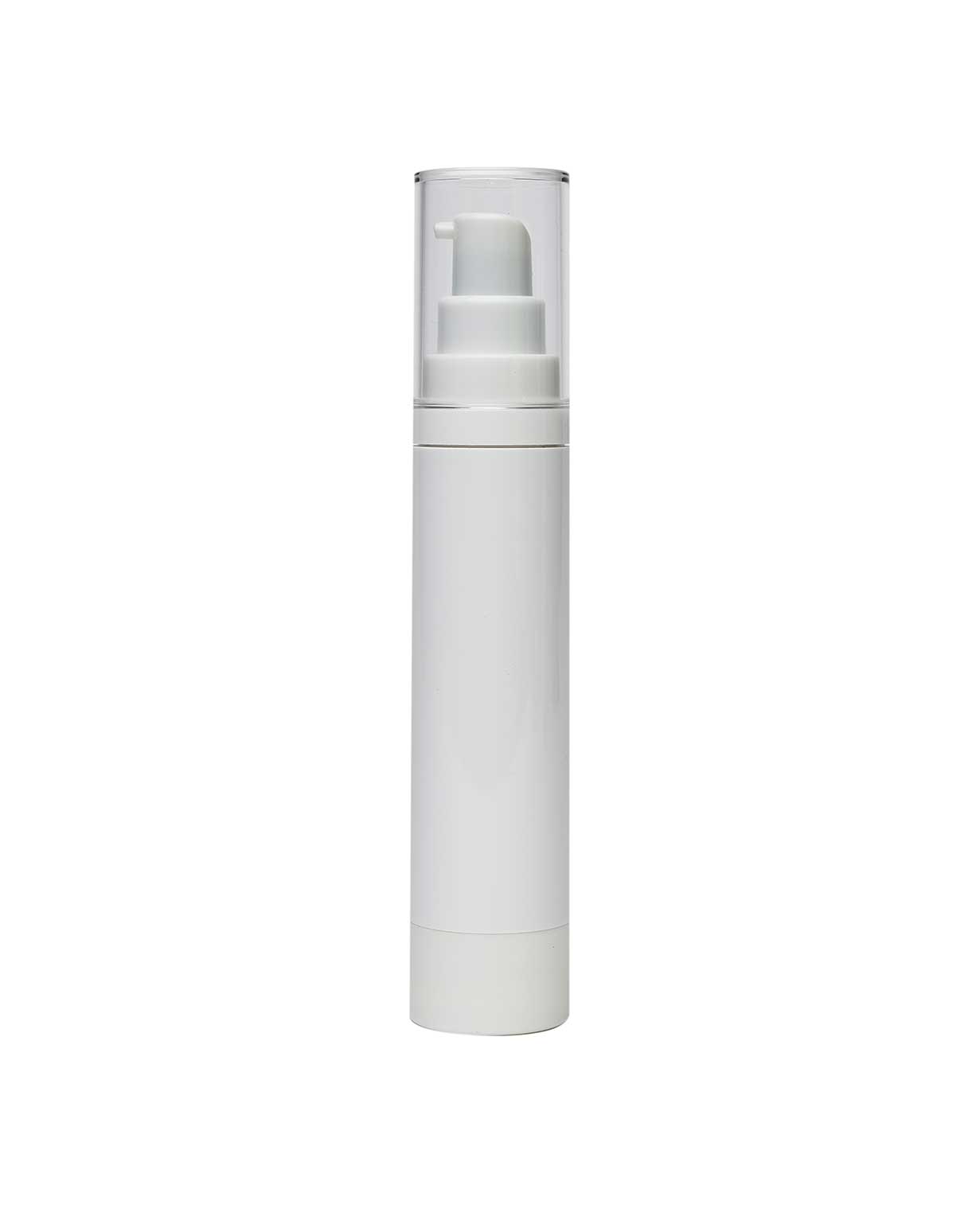 NA: 50 ml pet white airless pump bottle