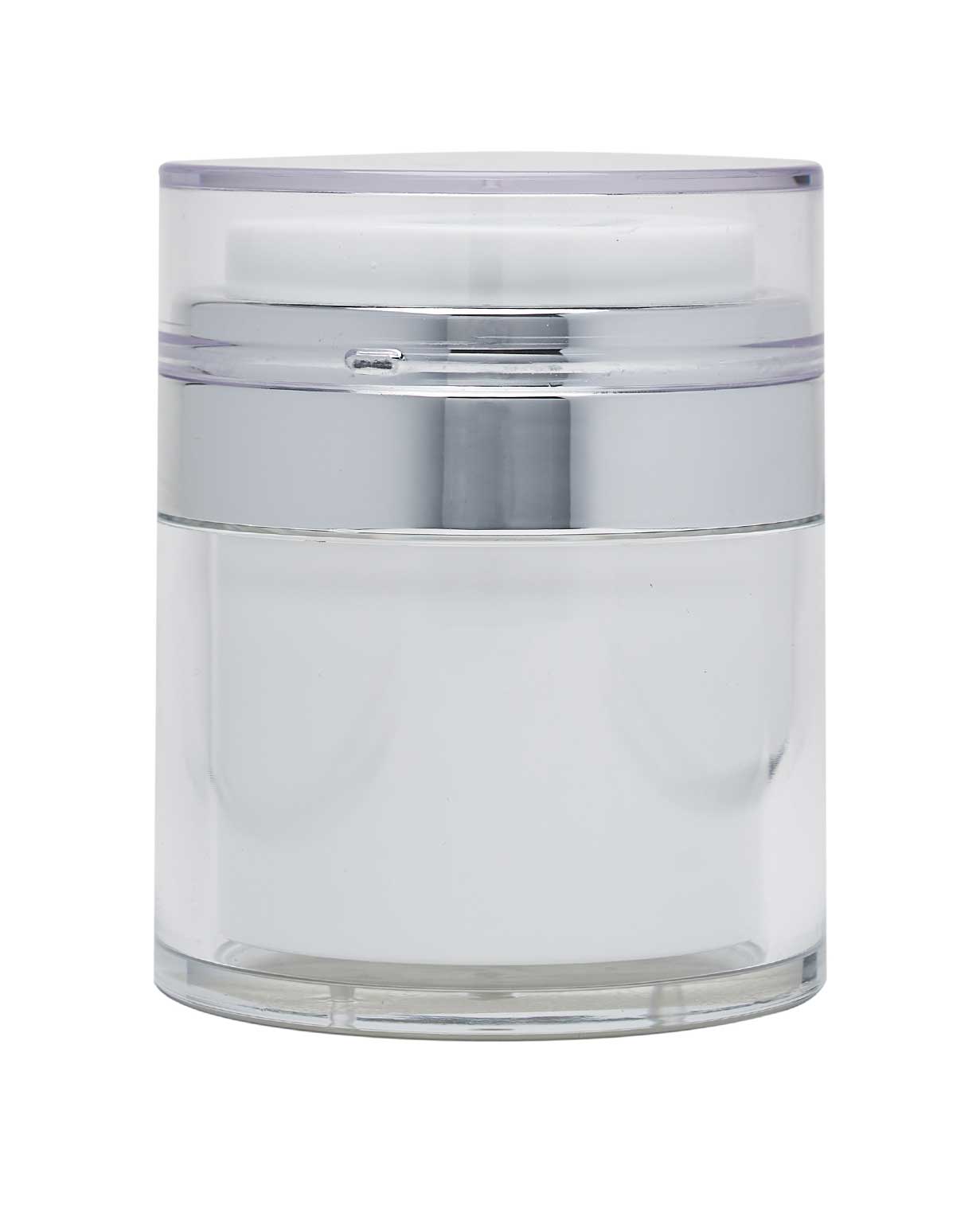 50 ml acrylic clear airless jar