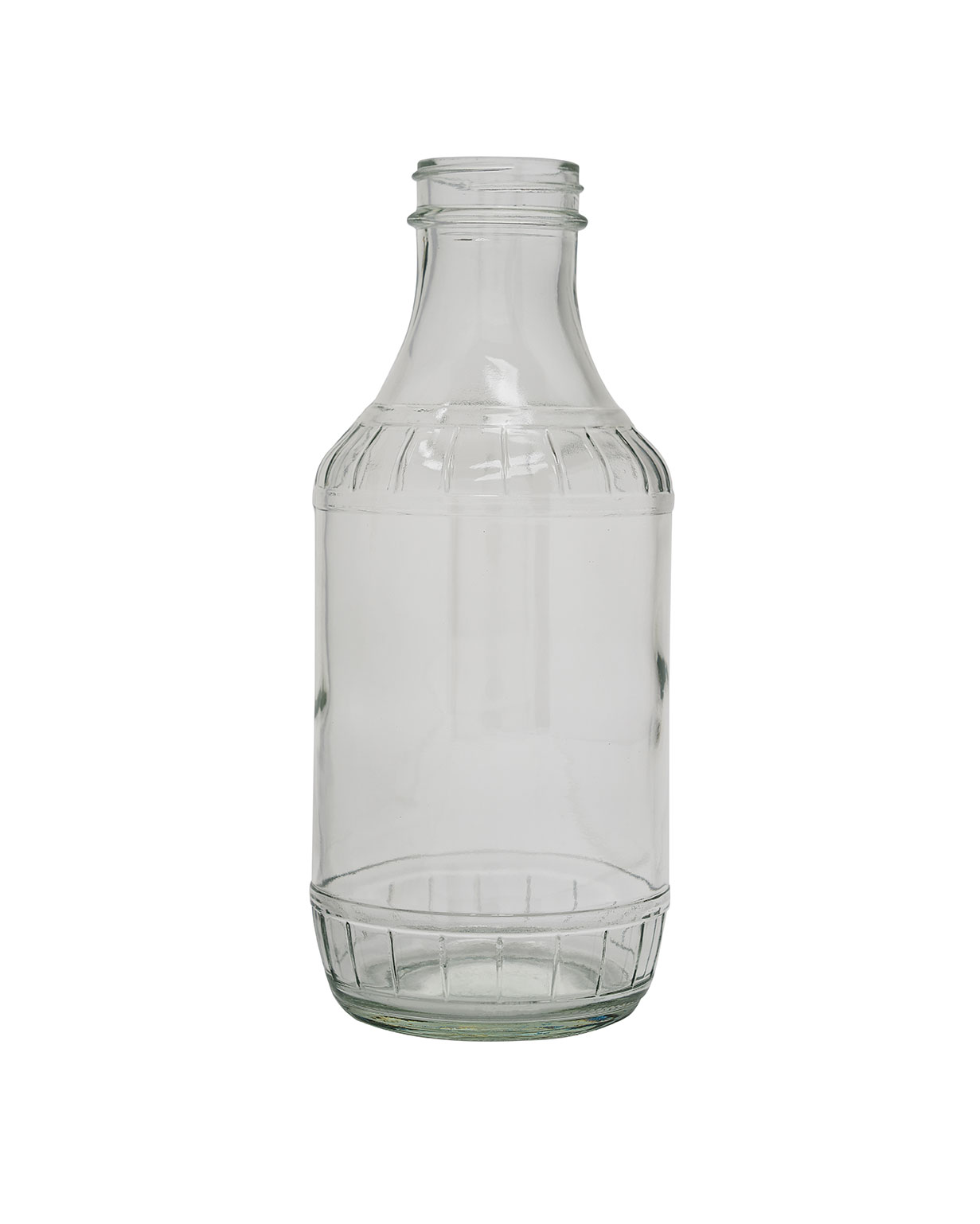 16 oz glass clear decanter 38-400