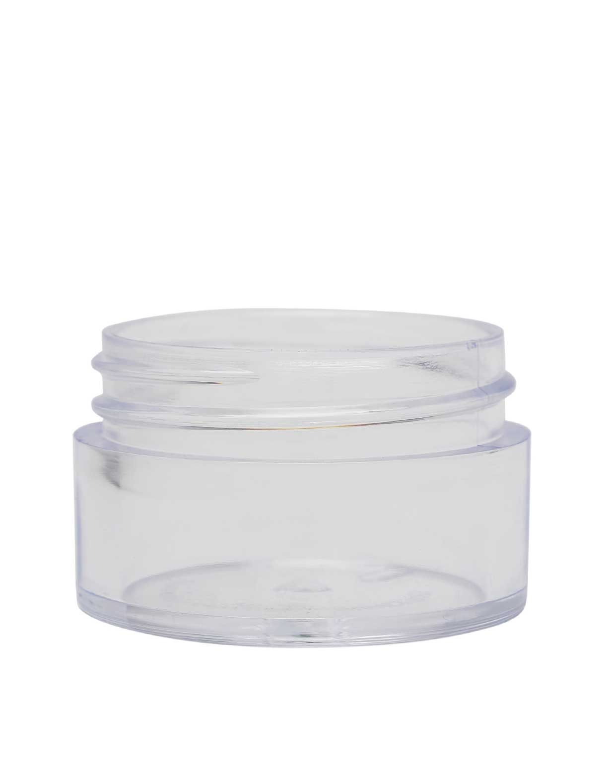 0.5 oz ps clear thick wall jar 43-400