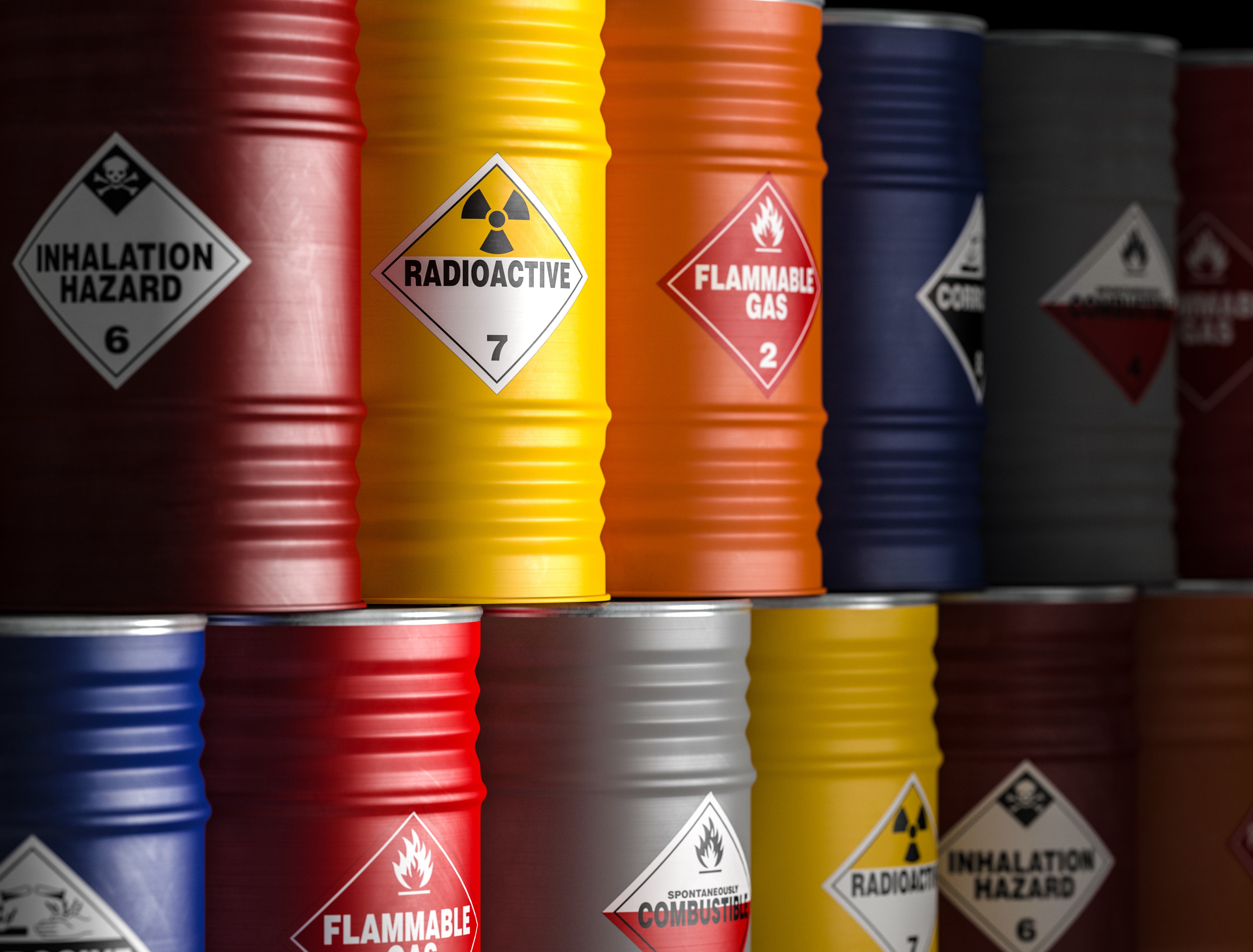different types of hazardous goods