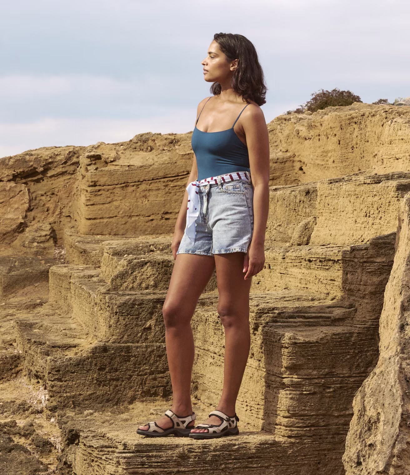 Trend lovers should take a look at our collab with creative director and fashion powerhouse Natacha Ramsay Levi. Together we’ve updated the beloved ECCO Offroad in vivid colours, fashion-forward silhouettes and deeply soft leather. These expertly made sandals are as home on the runway as they are on the trails. 