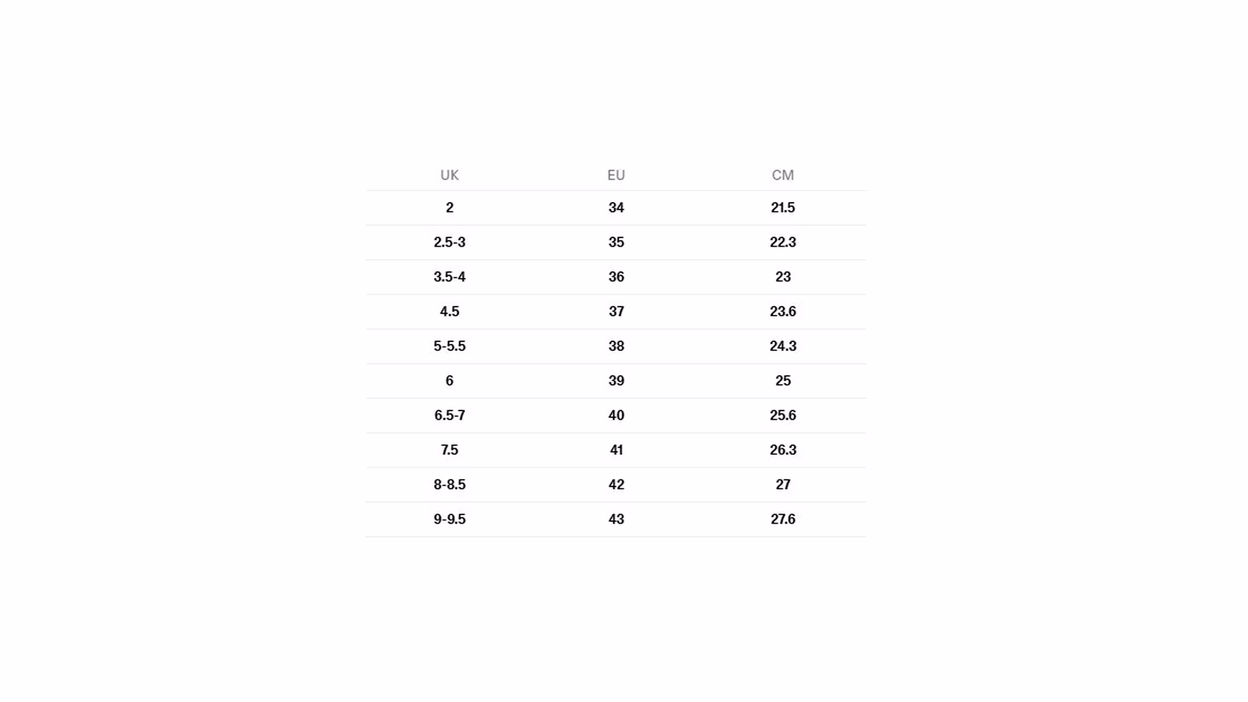 size guide woman hero desktop 16-9