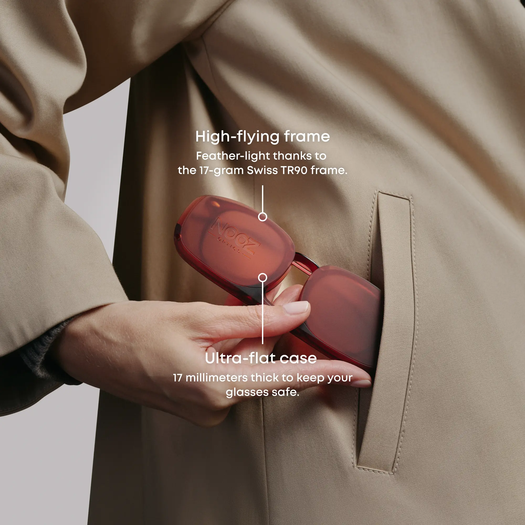 A pair of Alma Black Reading glasses