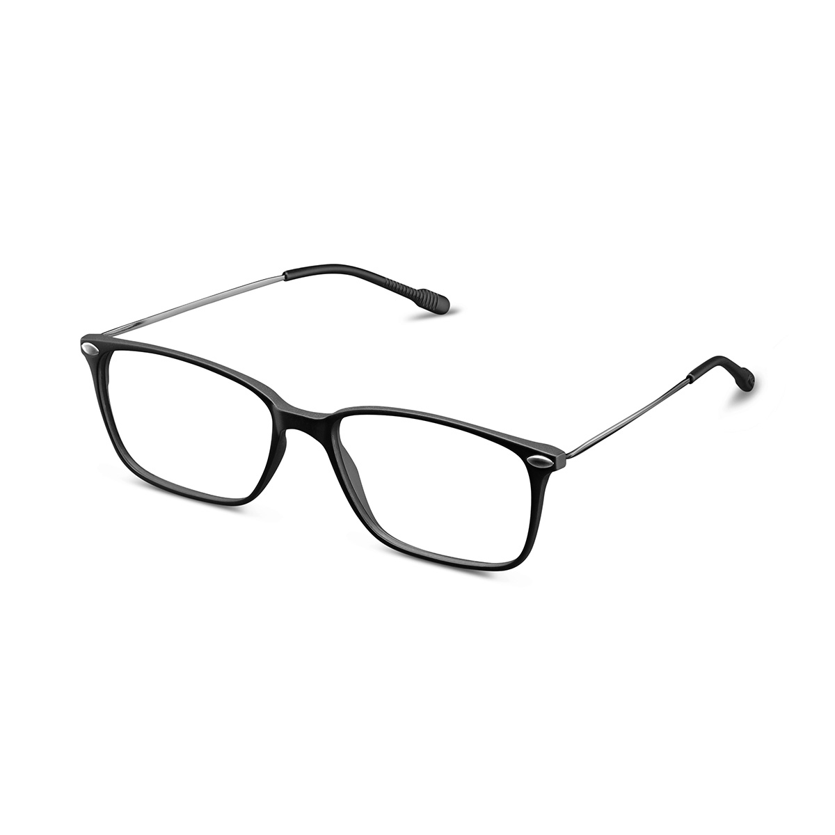 Lunettes anti-lumière bleue Essential Bao Black de côté