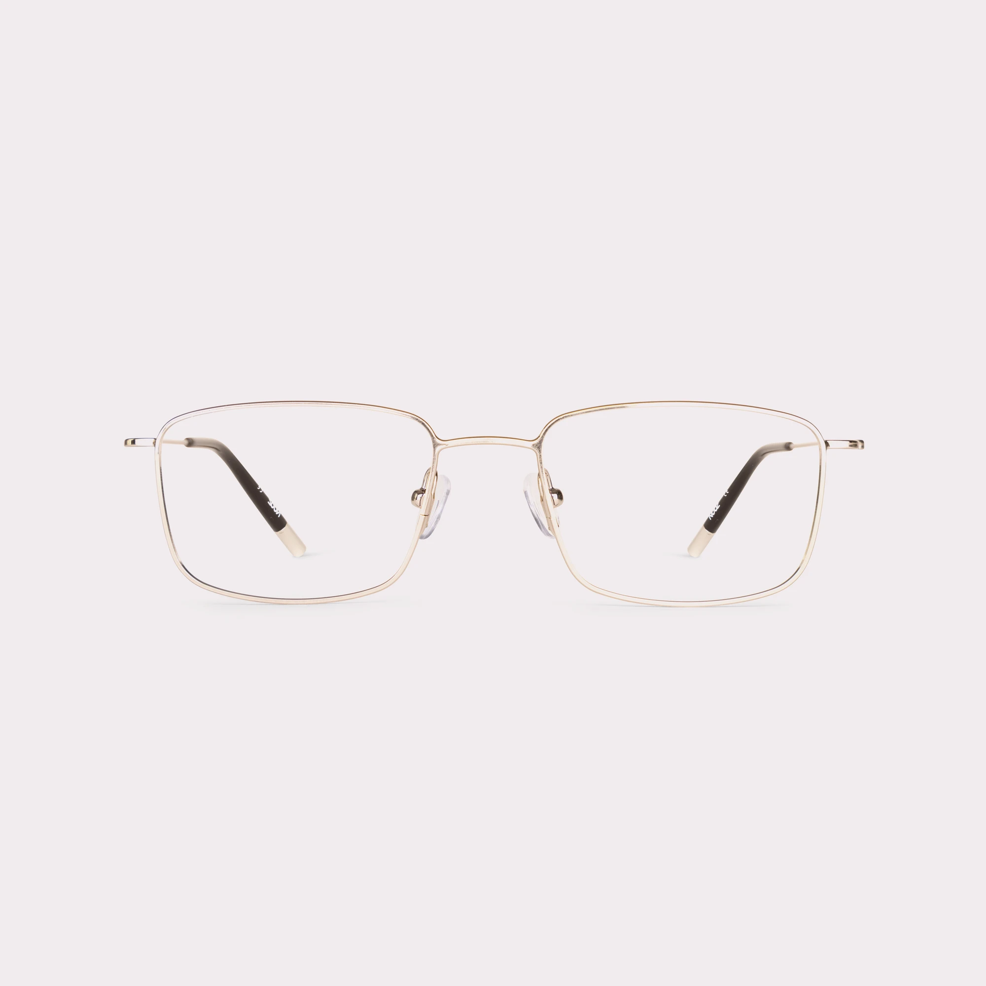 Ein Paar Clark Silver Korrekturbrille , von vorne gesehen