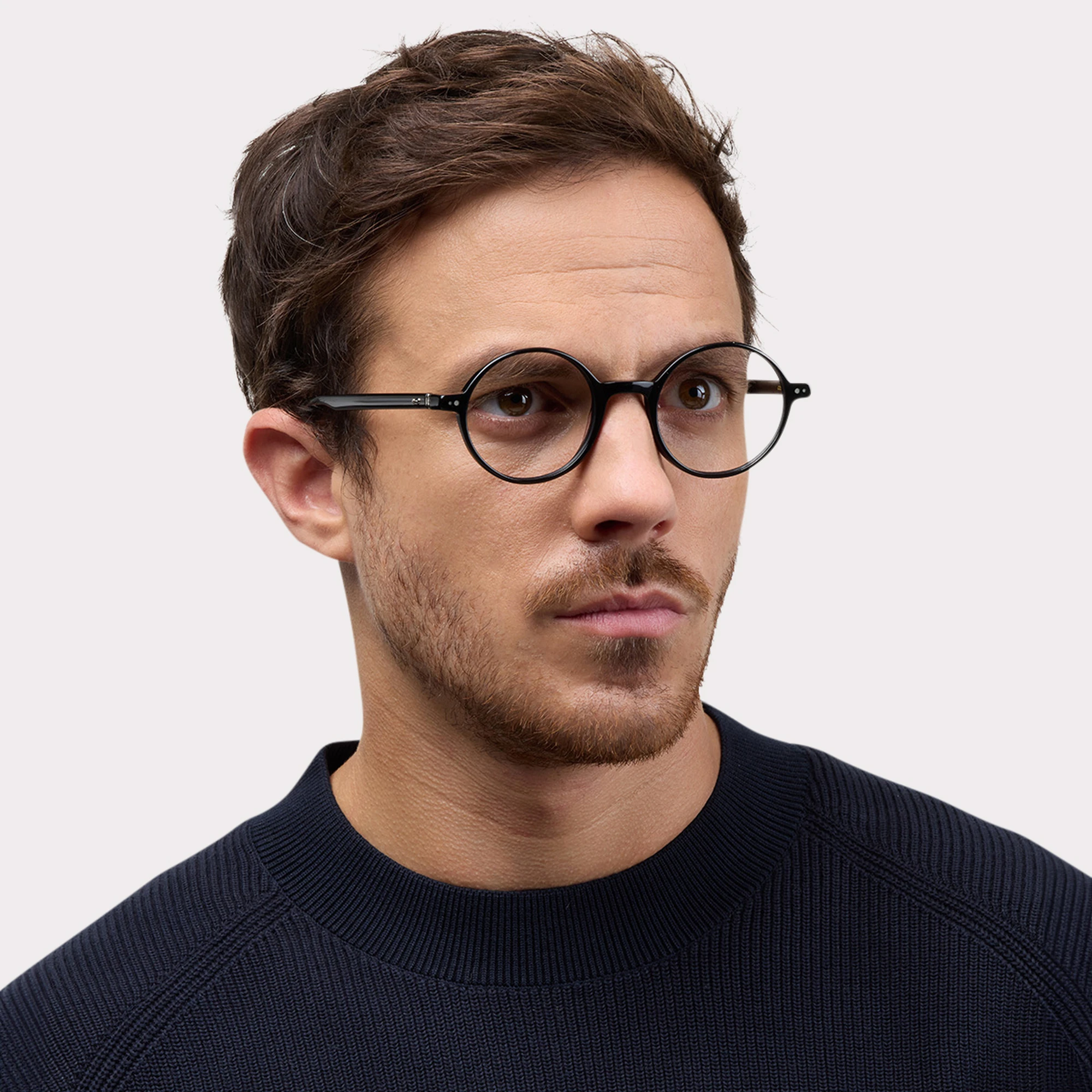 Ein Paar Como Schwarz Korrekturbrille