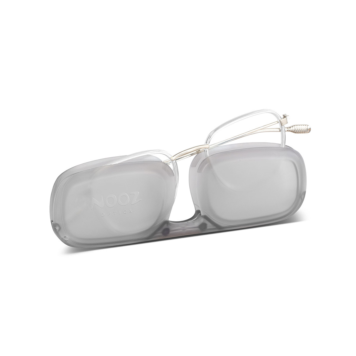 Dual Hiro Crystal Silver Blue Anti-Light Glasses