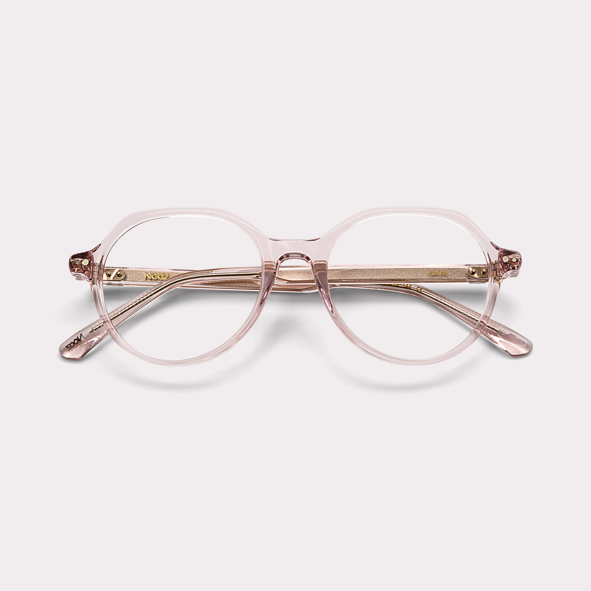 Een par Gaya Quartz Multi-afstand™ leesbril blauwlichtfilter opgevouwen