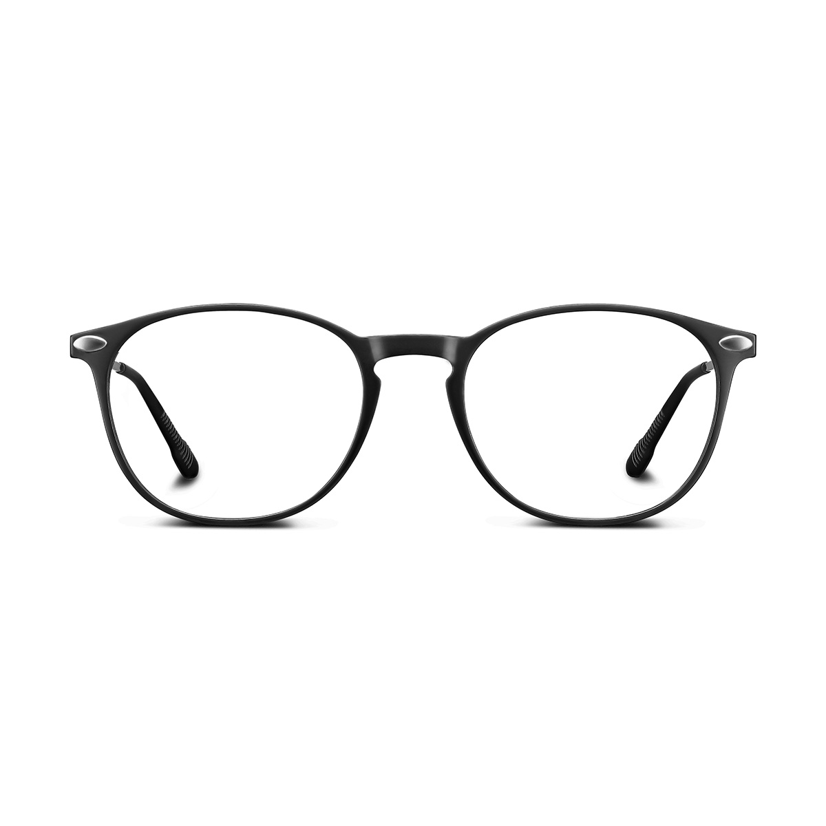 Blue Anti-light glasses Essential Alba Black Face