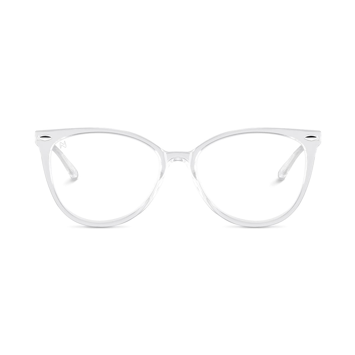 Reading glasses without branches Essential Alba black face