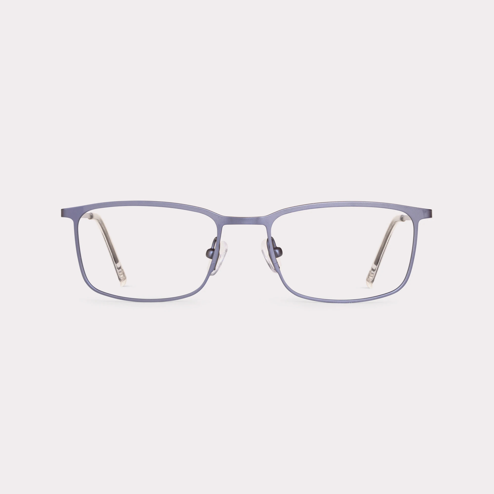 A pair of Ross Navy Prescription glasses seen from the front