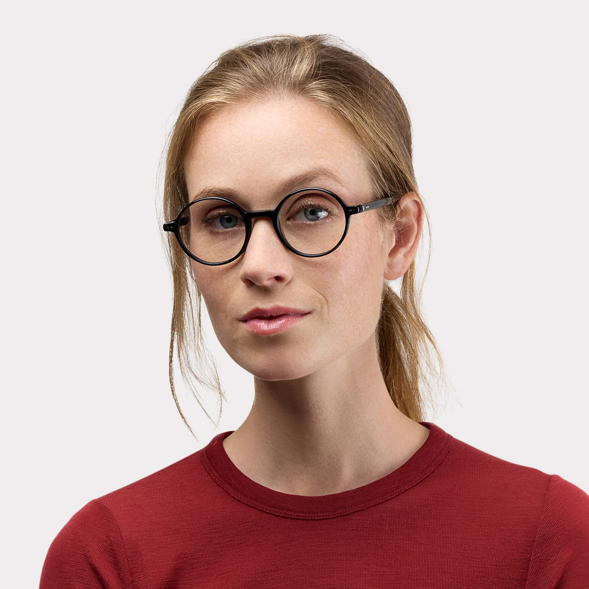 Ein Paar Como Schwarz Korrekturbrille