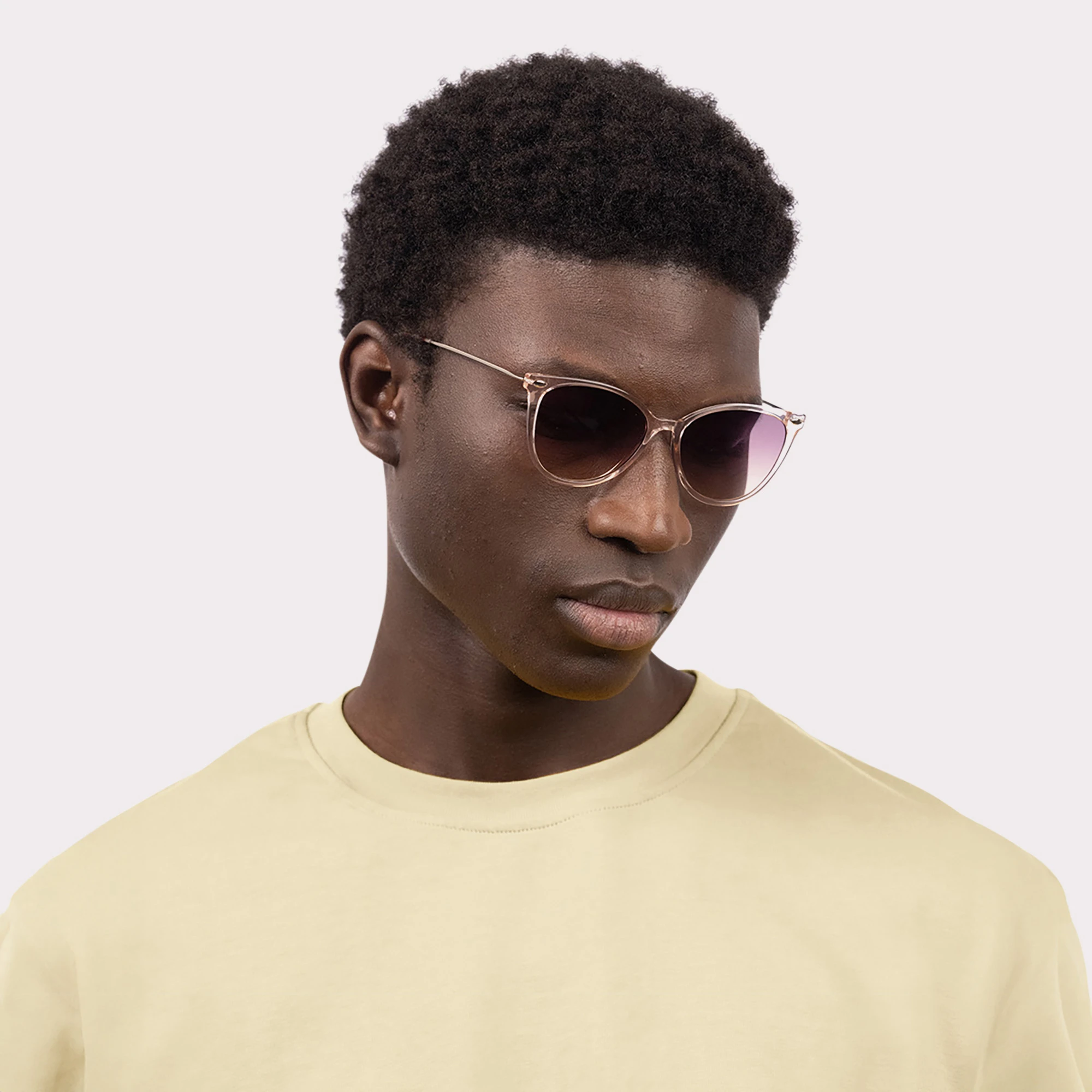 A pair of Ivy Demi-Red Sunglasses