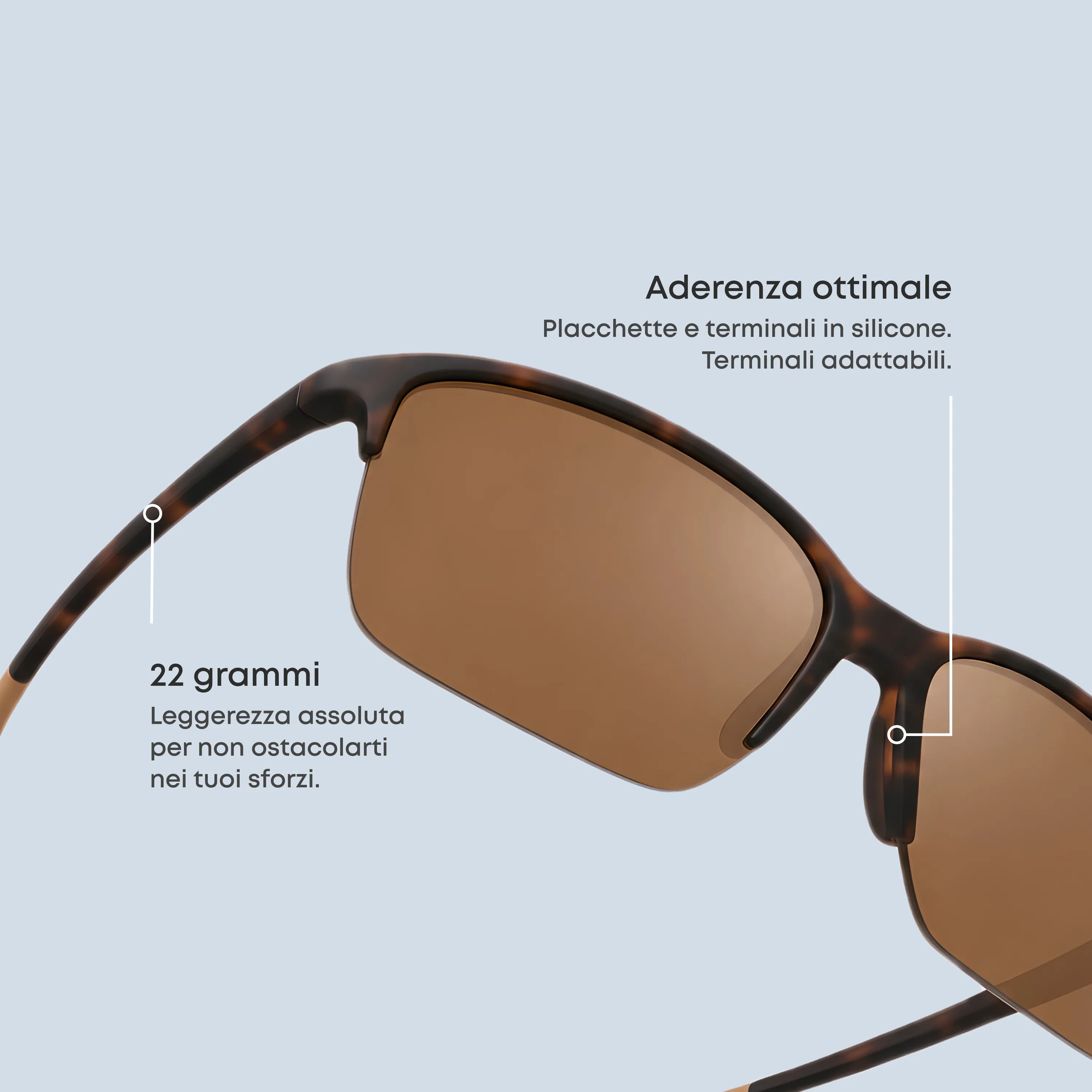 Un paio di Peak Tortoise Occhiali da sole