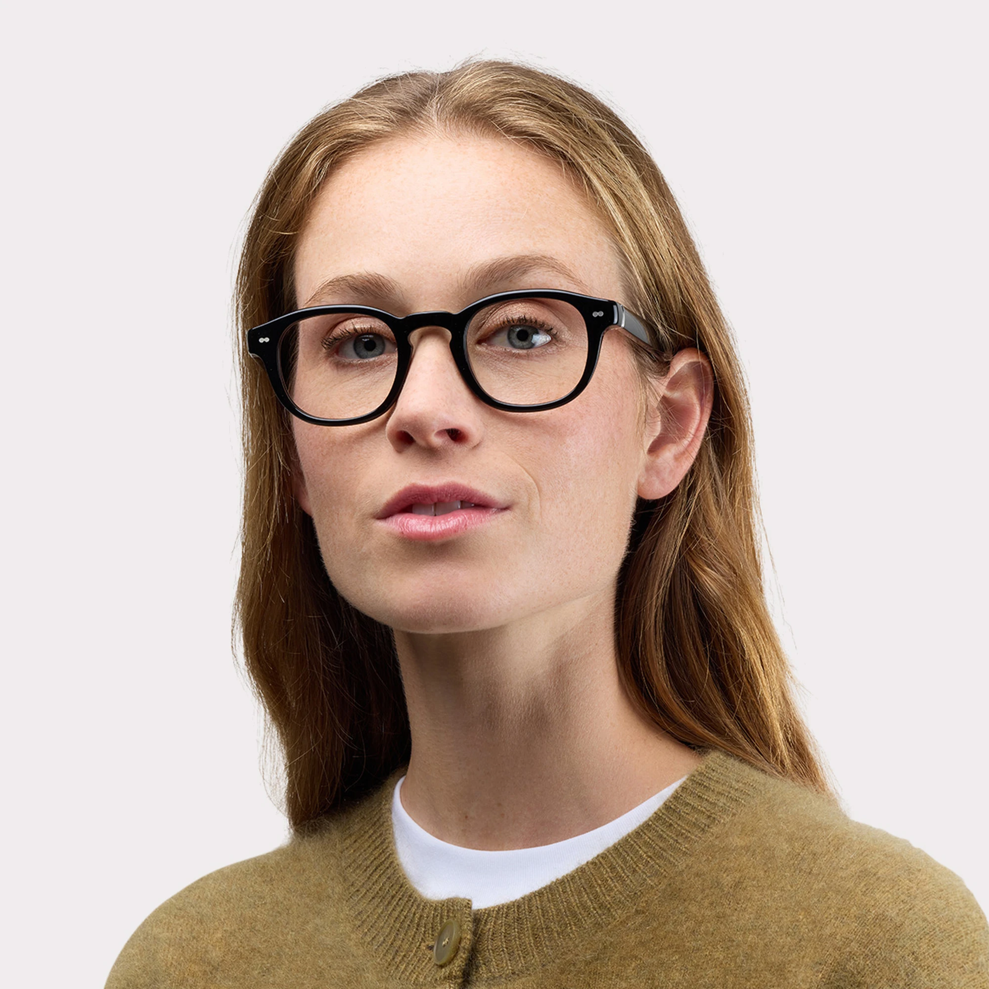 Ein Paar Owen Schwarz Korrekturbrille