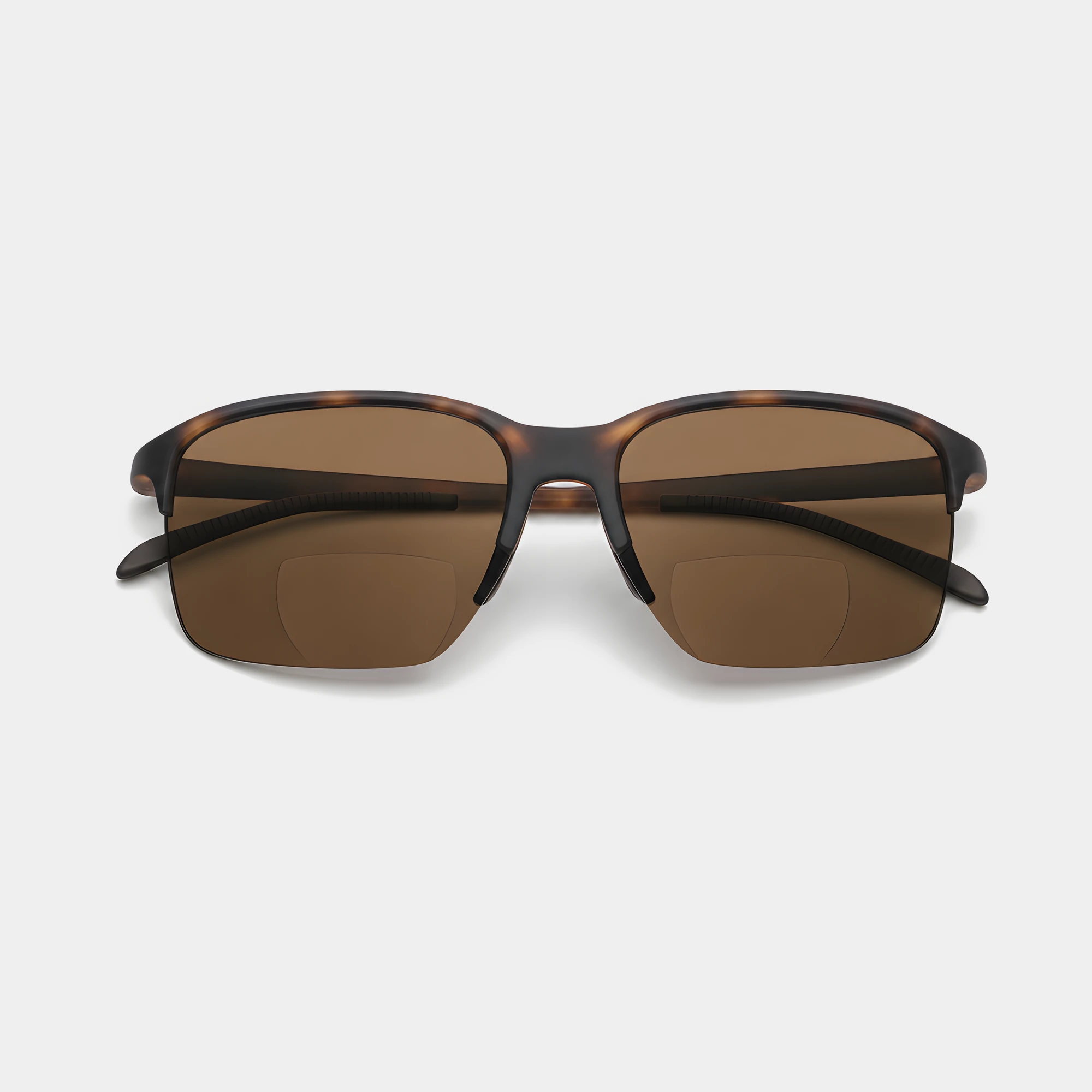 A pair of Peak Tortoise Sunglasses folded