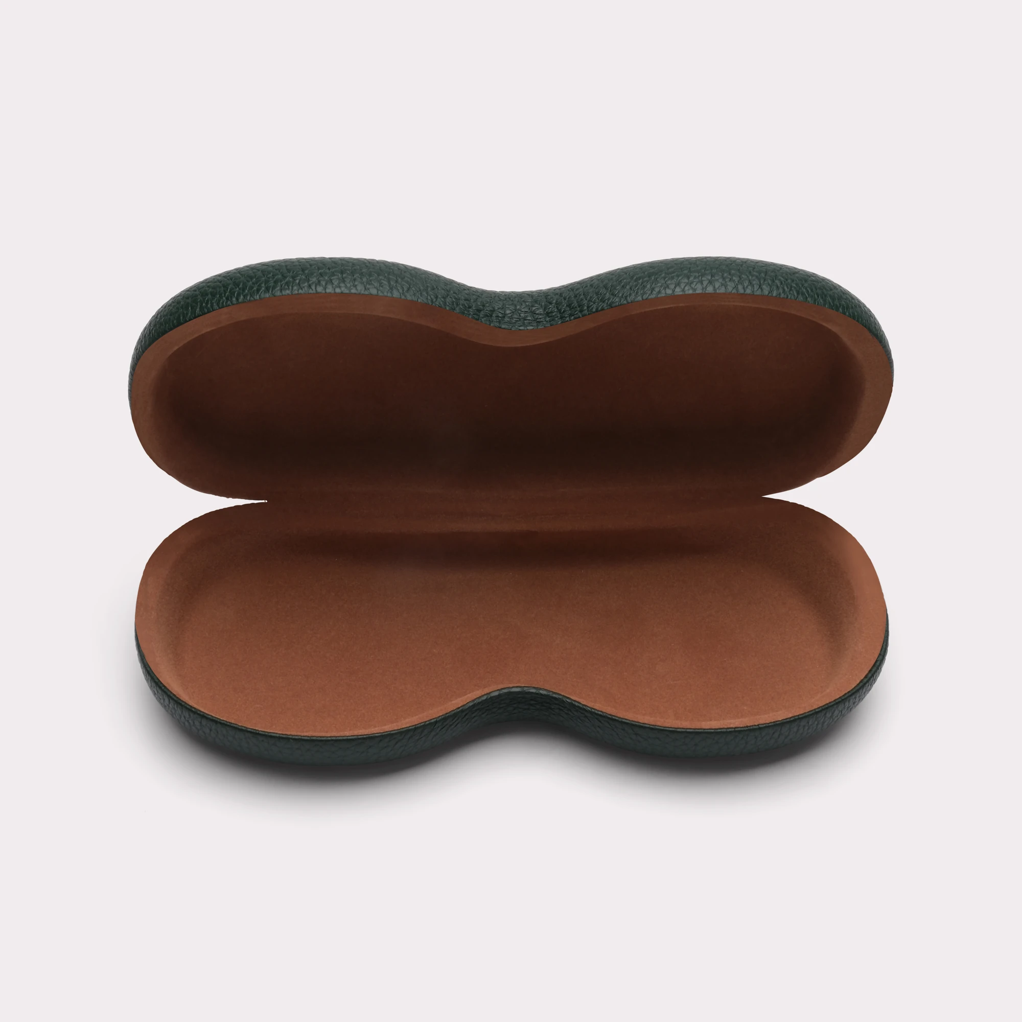 Een par Hardcase Darkgreen Accessoires van opzij gezien