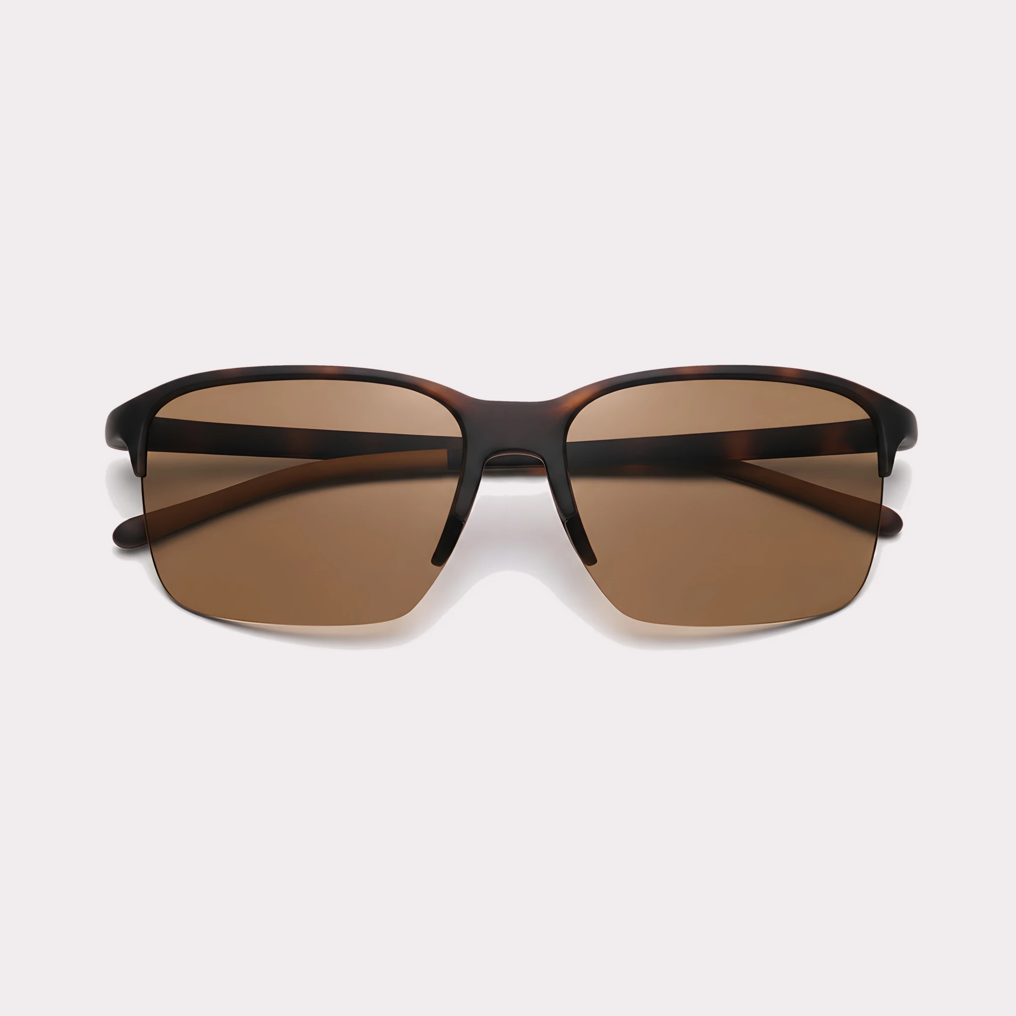A pair of Peak Tortoise Sunglasses folded