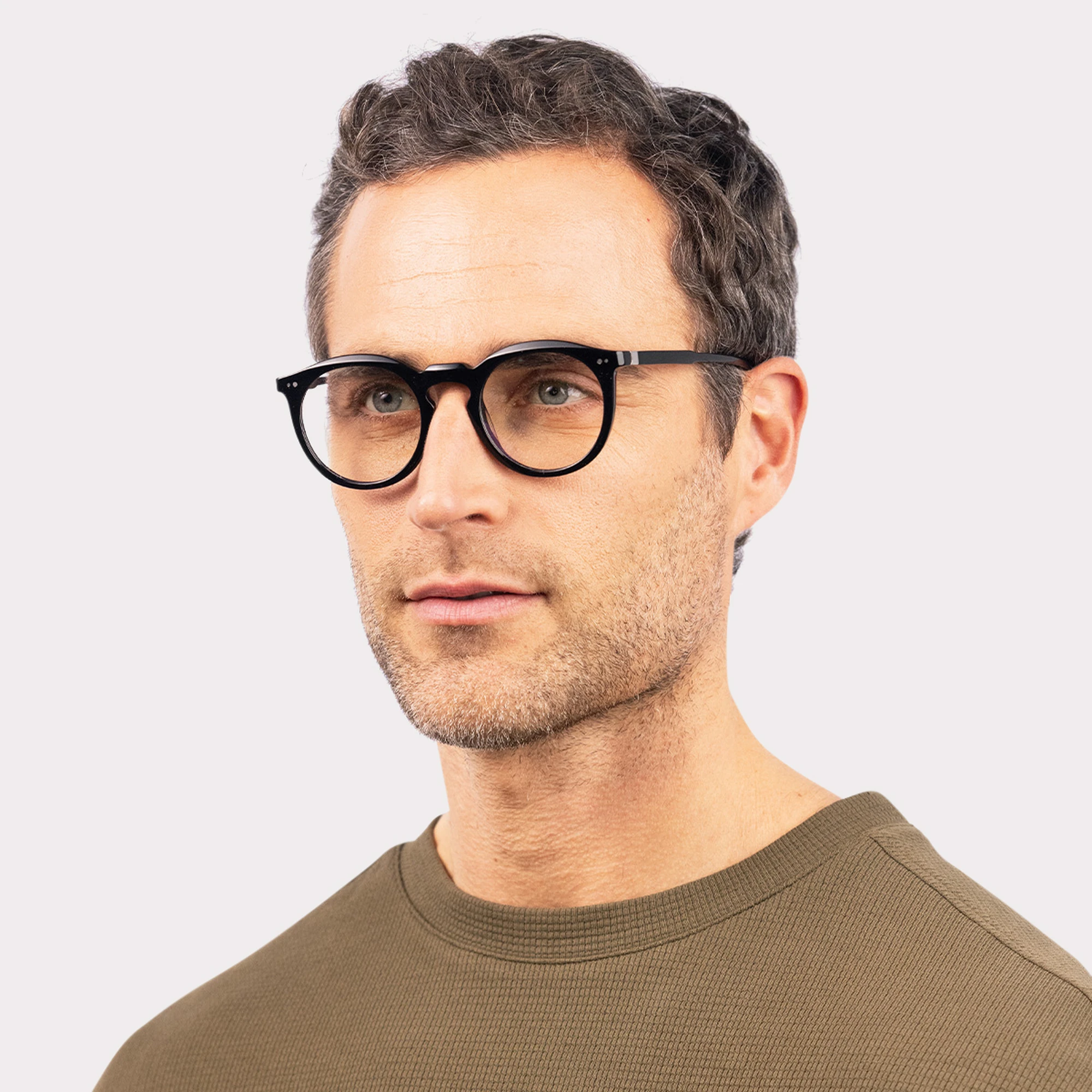 Ein Paar Robb Schwarz Korrekturbrille