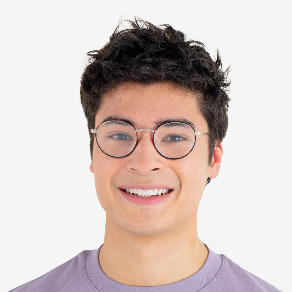 A pair of Ela Tortoise Reading glasses anti-blue light