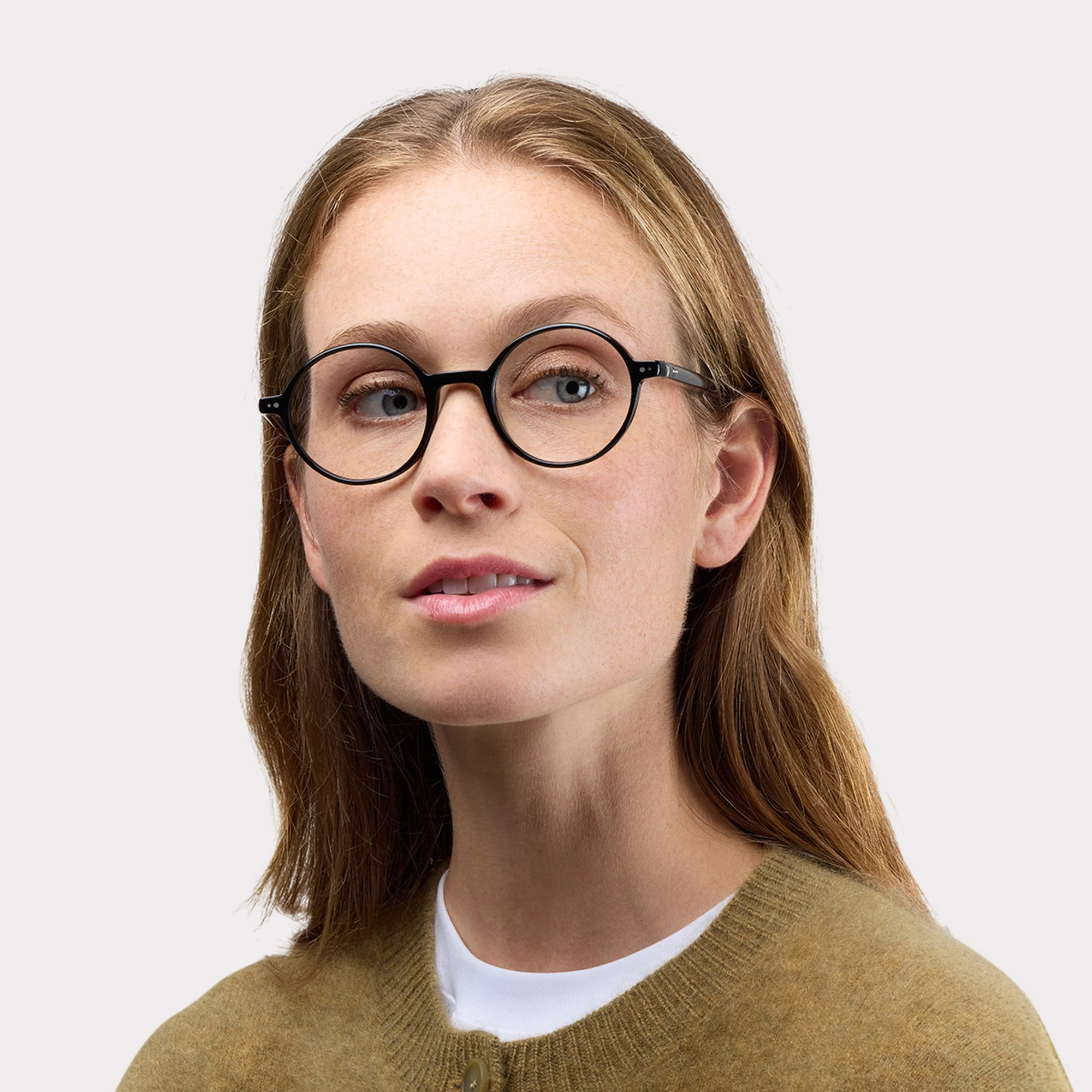 Ein Paar Como Schwarz Korrekturbrille