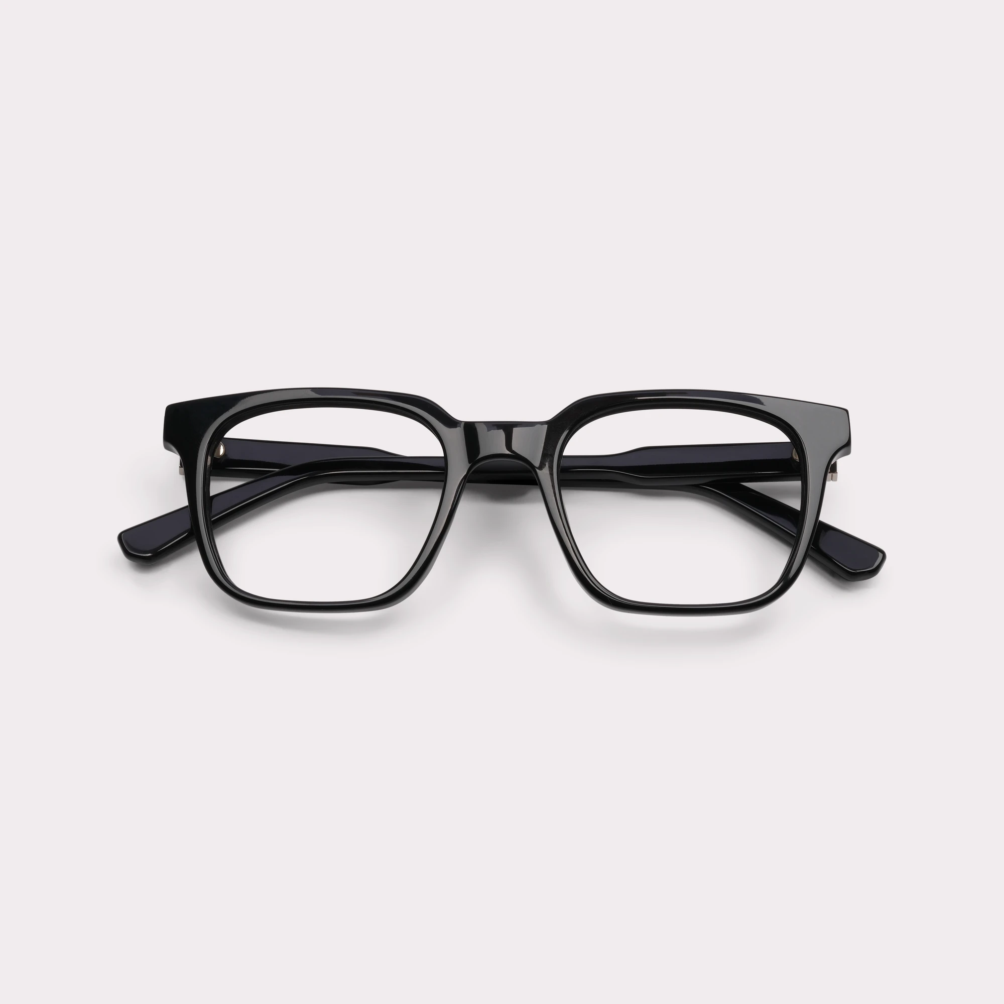 A pair of Venn Black Multi-distance™ blue light blocking reading glasses folded