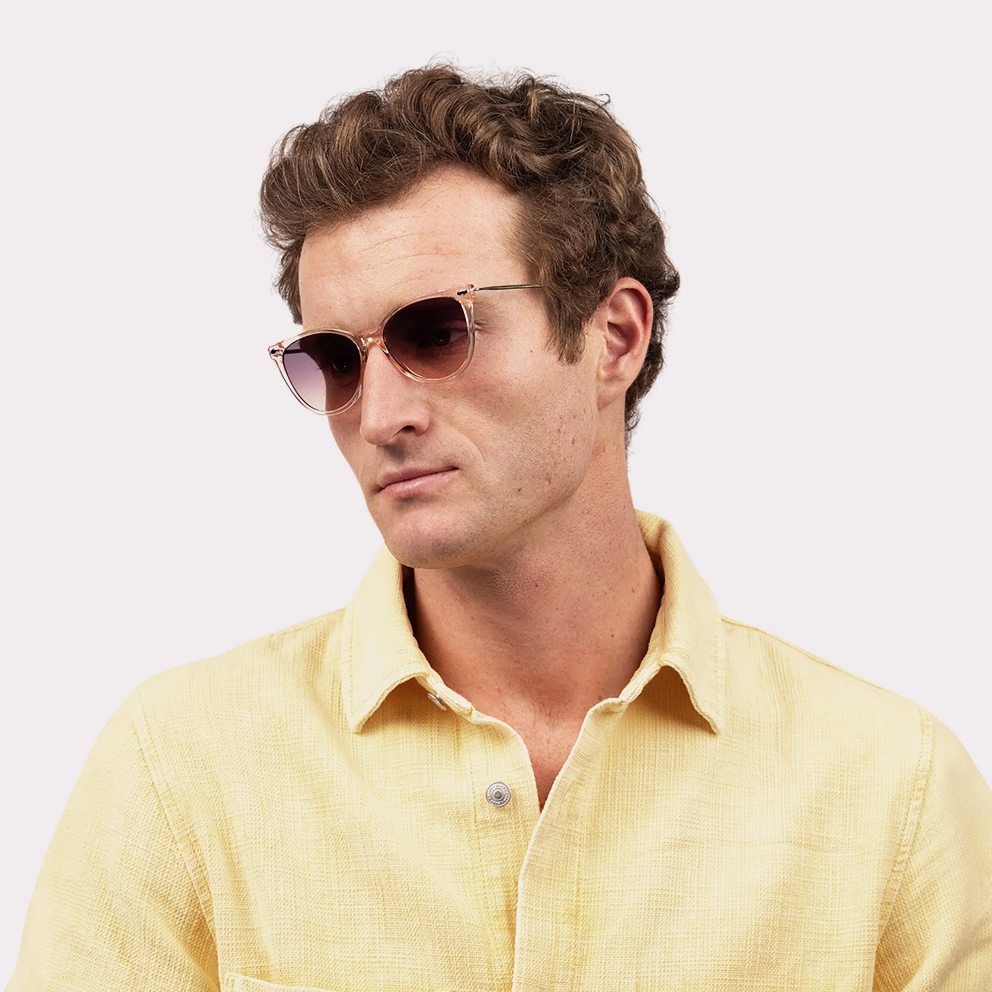 A pair of Ivy Demi-Red Sunglasses