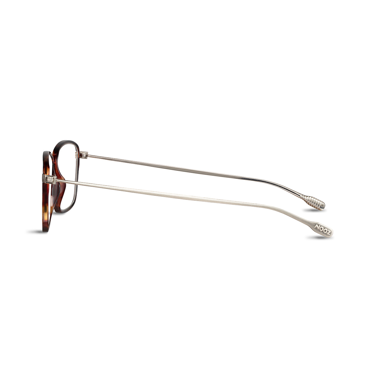 Lunettes de lecture sans branches Dual Faro Tortoise de côté