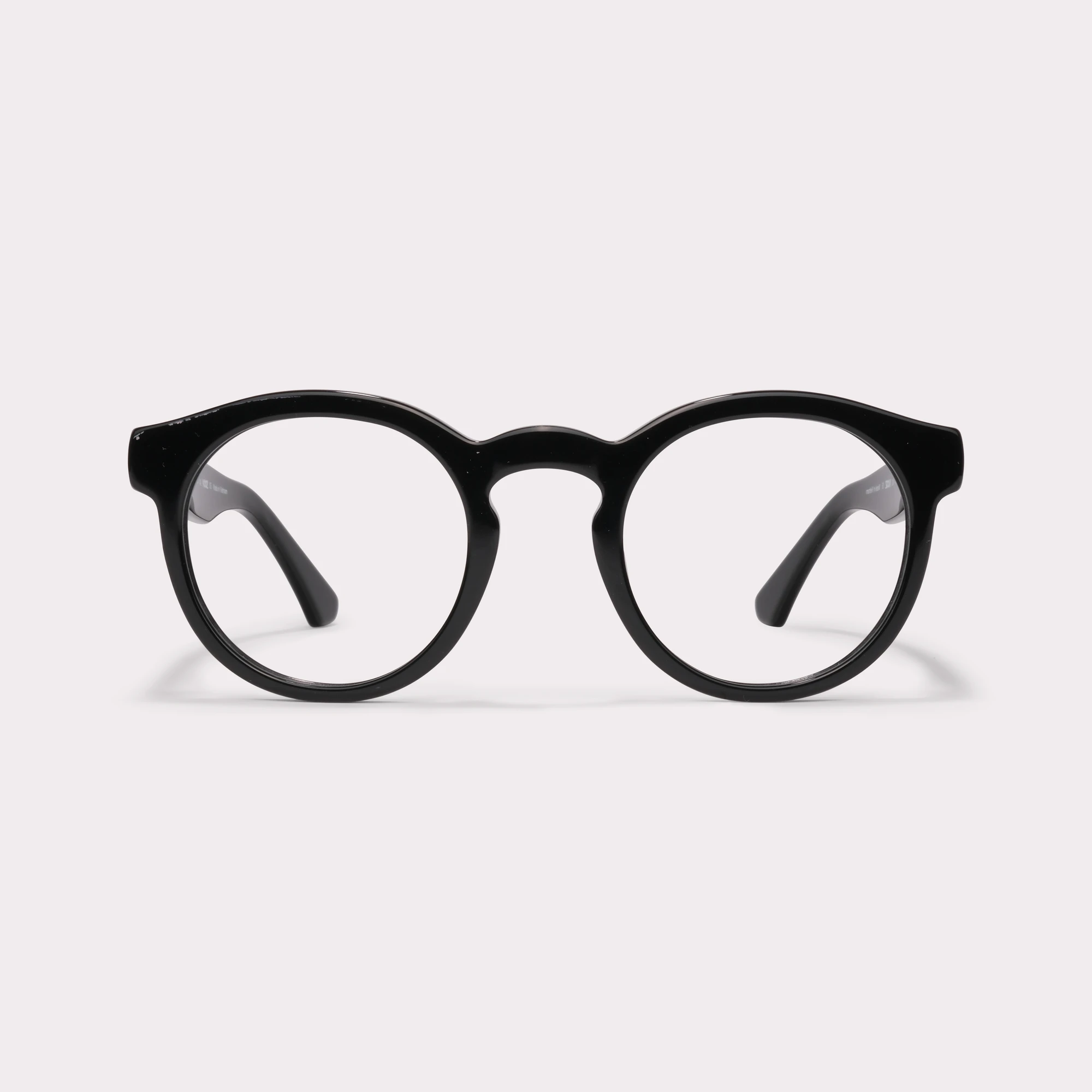 A pair of Robben Black Reading glasses seen from the front
