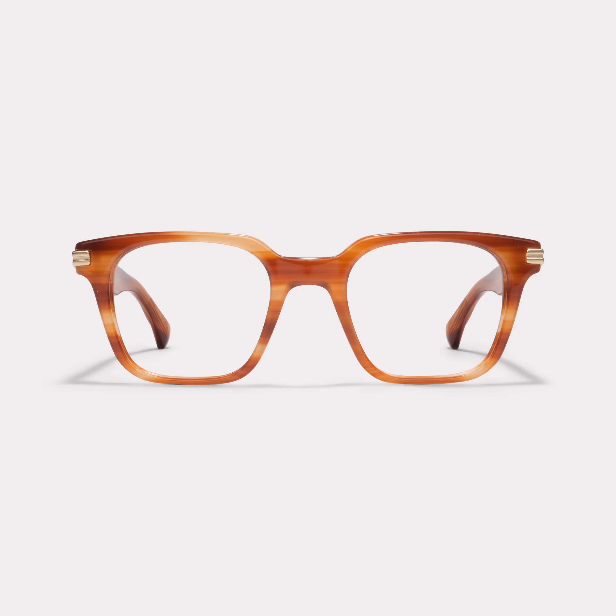 Um par de Fred Light Marble Óculos graduados vista frontal.