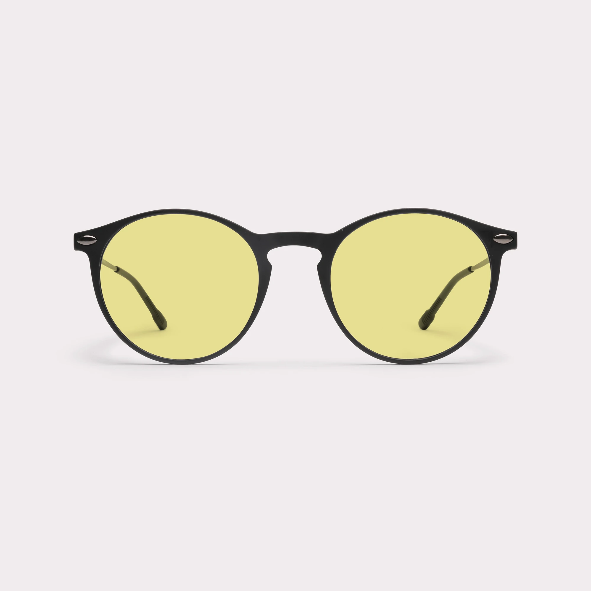 A pair of Cruz Black Driving Glasses seen from the front