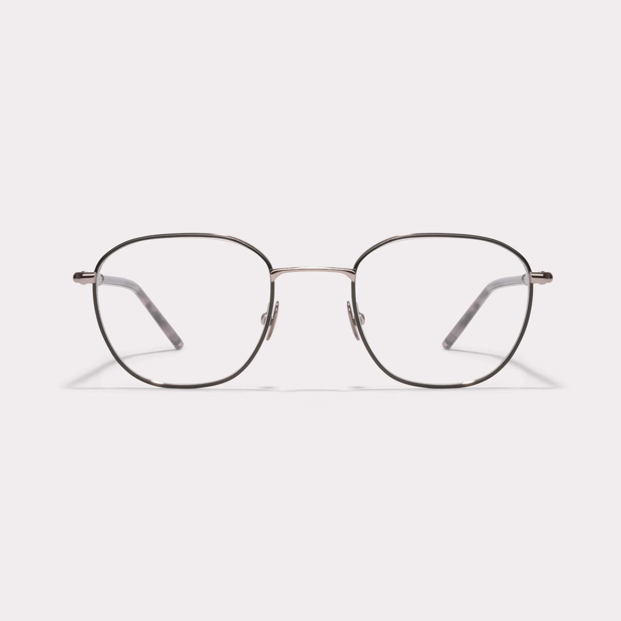 Um par de Josh Silver Óculos graduados vista frontal.