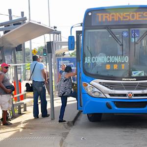 Rio de Janeiro, largest Bus Rapid Transit ridership
