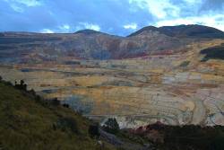 Protests over plans for gold-mine in the high Andes