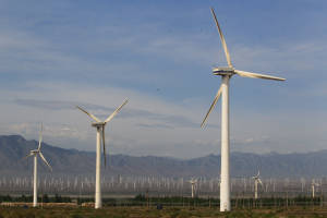 China, world's highest wind capacity