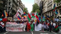 Mapuche Protest against fracking